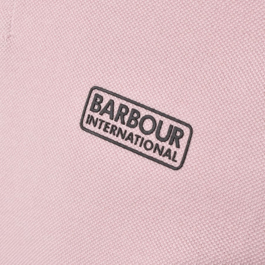 Alternative Image for ProductBarbour International Essential Polo T Shirt Pink3